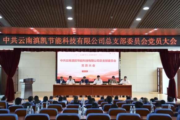 凝心聚力強(qiáng)黨性 砥礪前行謀發(fā)展 | 滇凱公司黨總支召開黨員大會(huì)圓滿完成換屆選舉